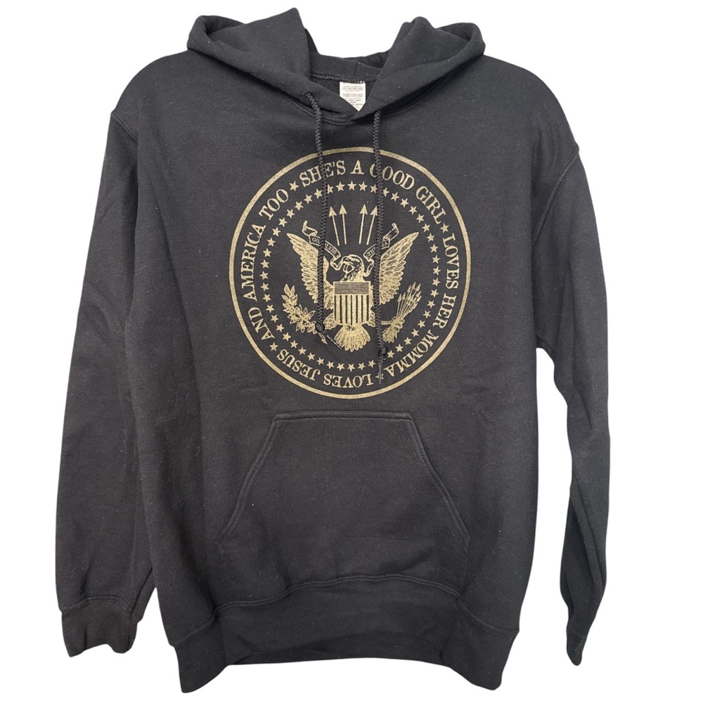 Black Graphic Women’s Sweater